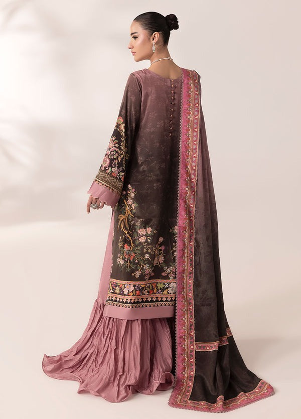 Digital printed handwork silk
