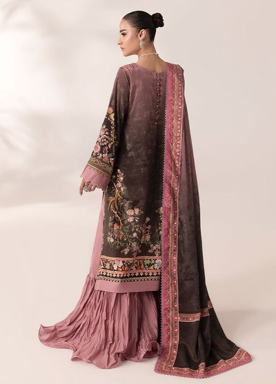 Digital printed handwork silk