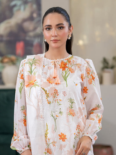 CHIKANKARI Digital Printed Lawn Suit