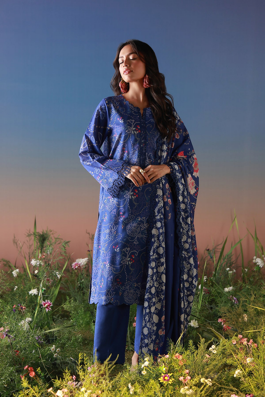 Mirha Unstitched Printed Lawn