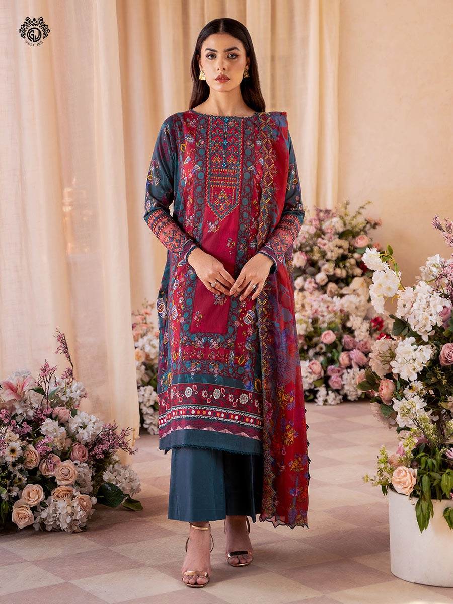 RANG PASAND Unstitched Three Piece