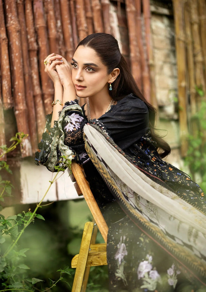 CHIKANKARI PRINTS WITH CHIFFON DUPATTA