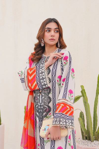 BEYOND EAST PHULKARI Unstitched LAWN