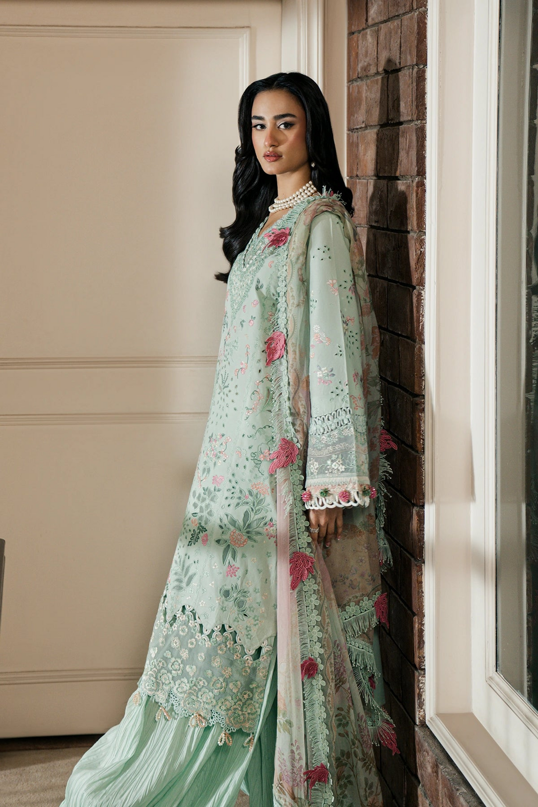 Embroidered Lawn Suit