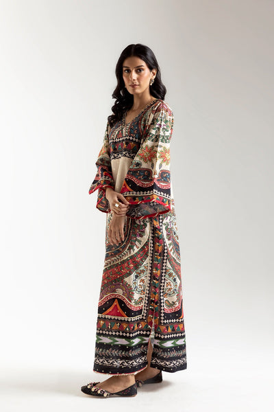 EMBROIDERED KAFTAN