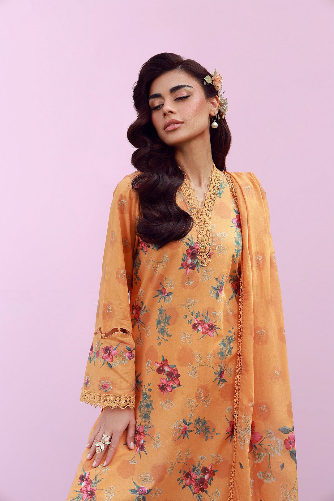 Mirha Unstitched Printed Lawn