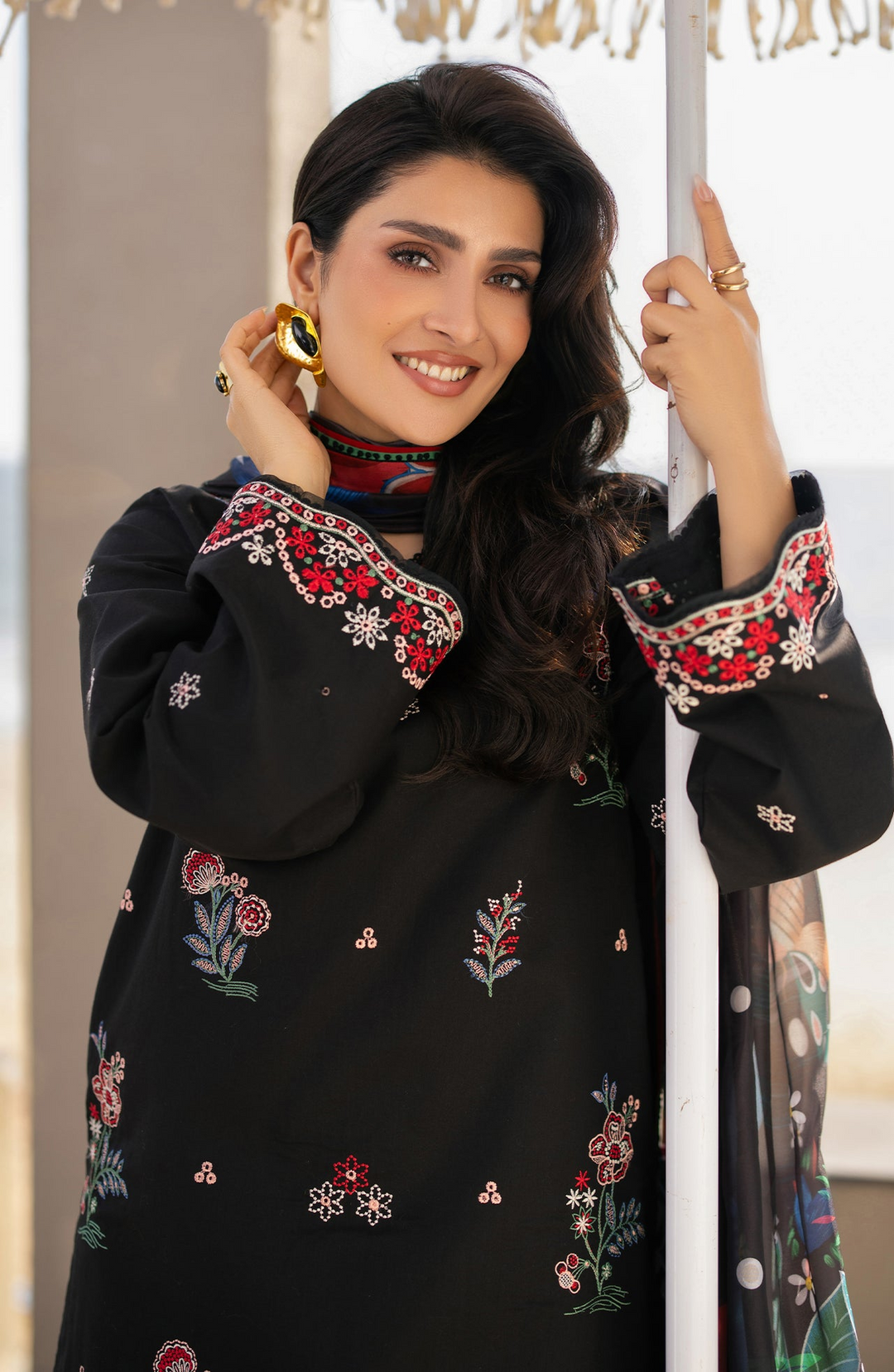 Afsanah Embroidered  Lawn
