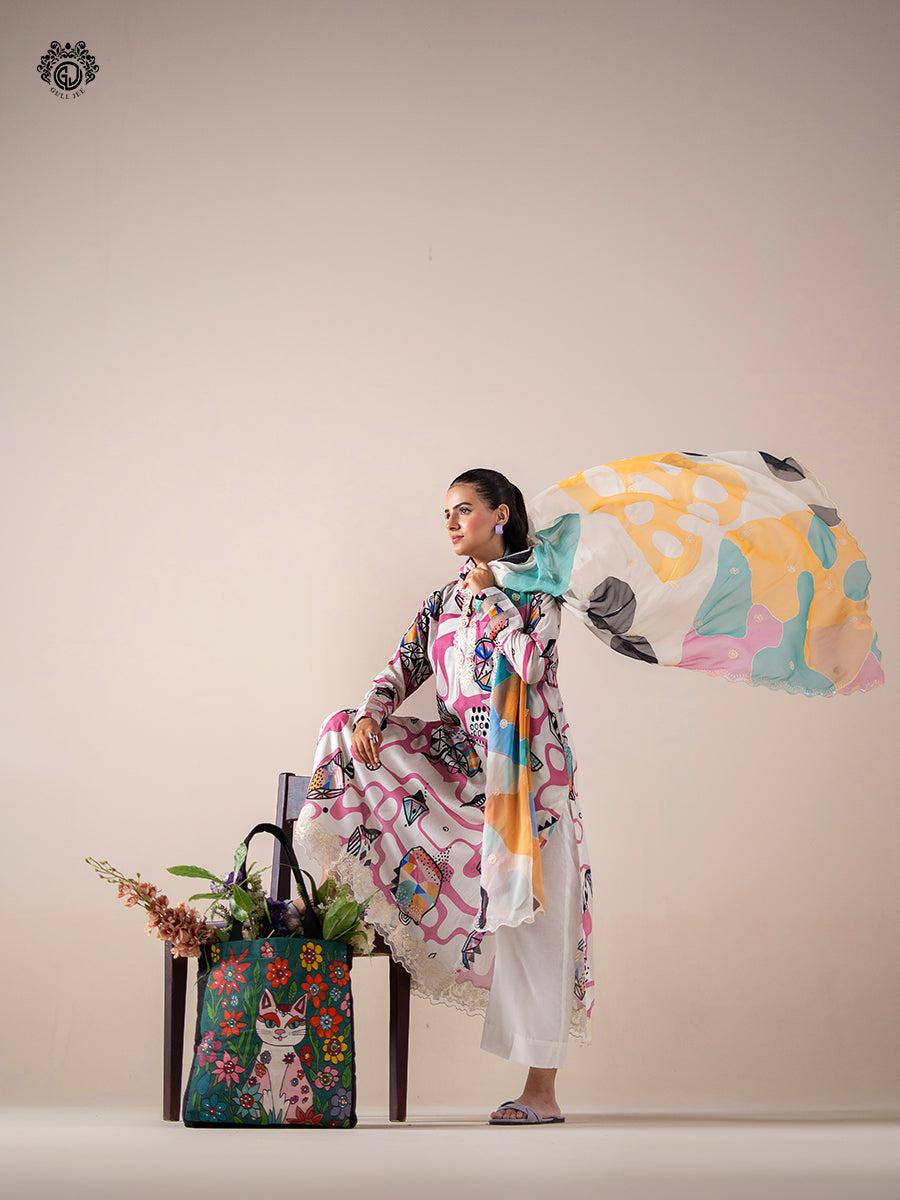 Ruhay Sukhan 3 PC UNSTITCHED