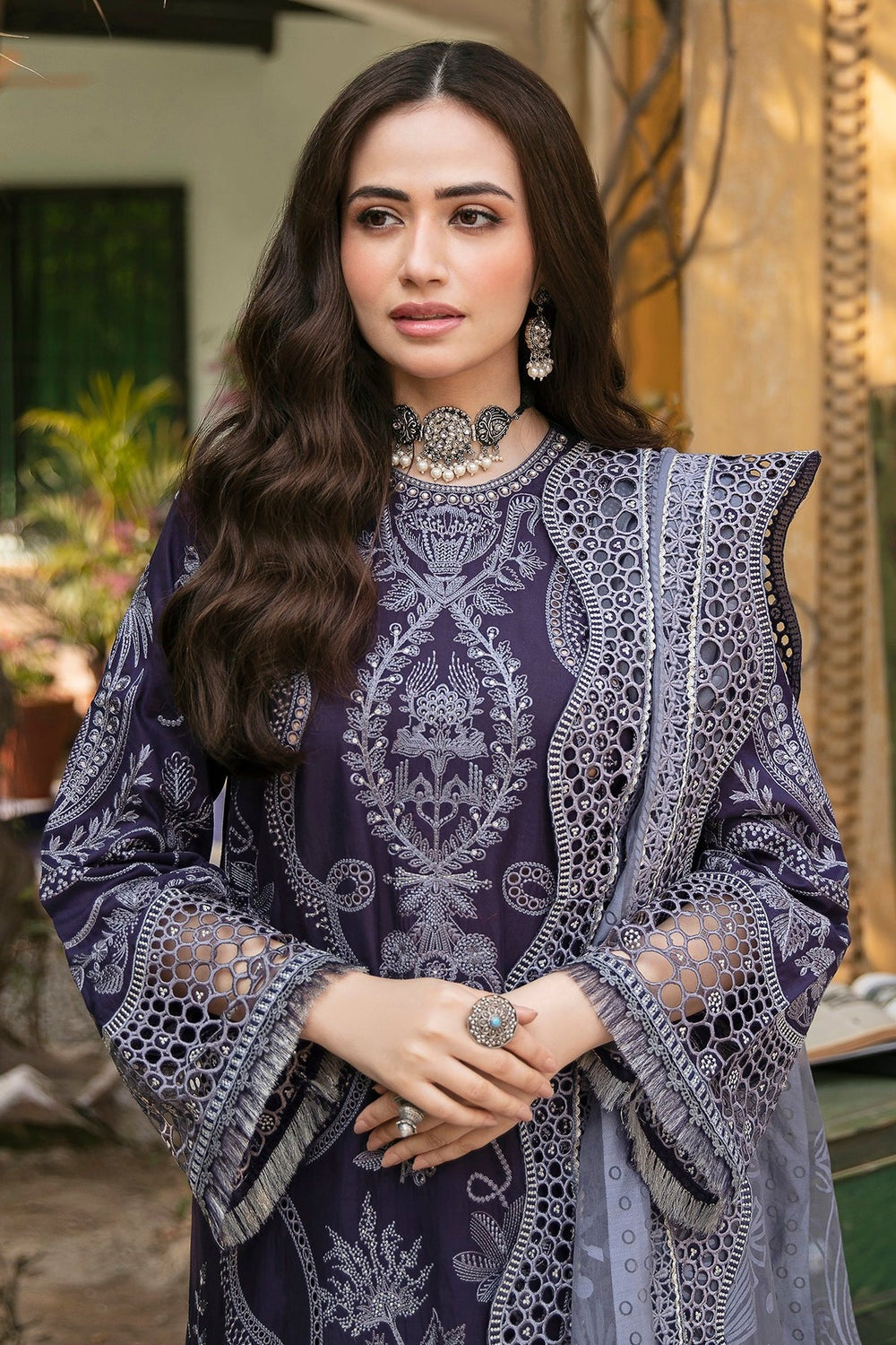 JAZMIN EMBROIDERED LUXURY LAWN