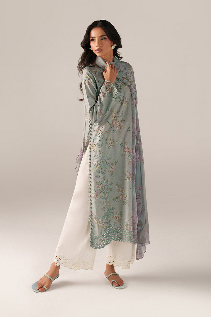 Spring Summer  Embroidered  Lawn