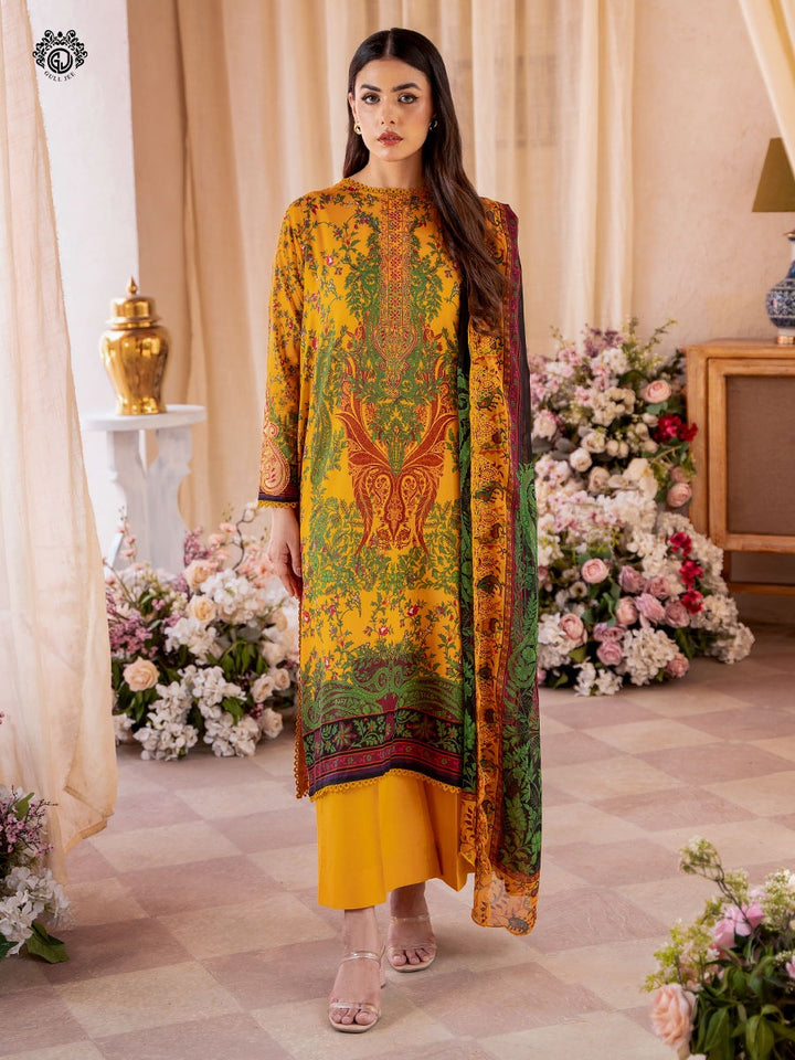 RANG PASAND Unstitched Three Piece