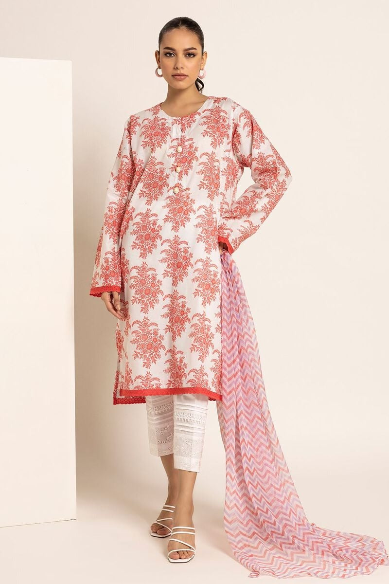 KHAADI UNSTITCHED LAWN 2 PC LLA230710A