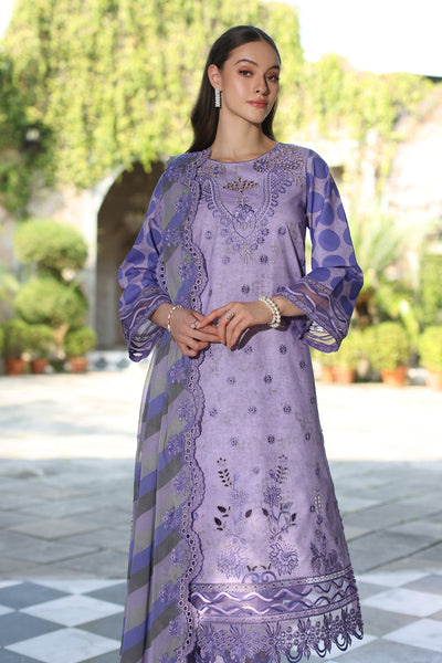 3-PC Unstitched Embroidered Printed Lawn Collection