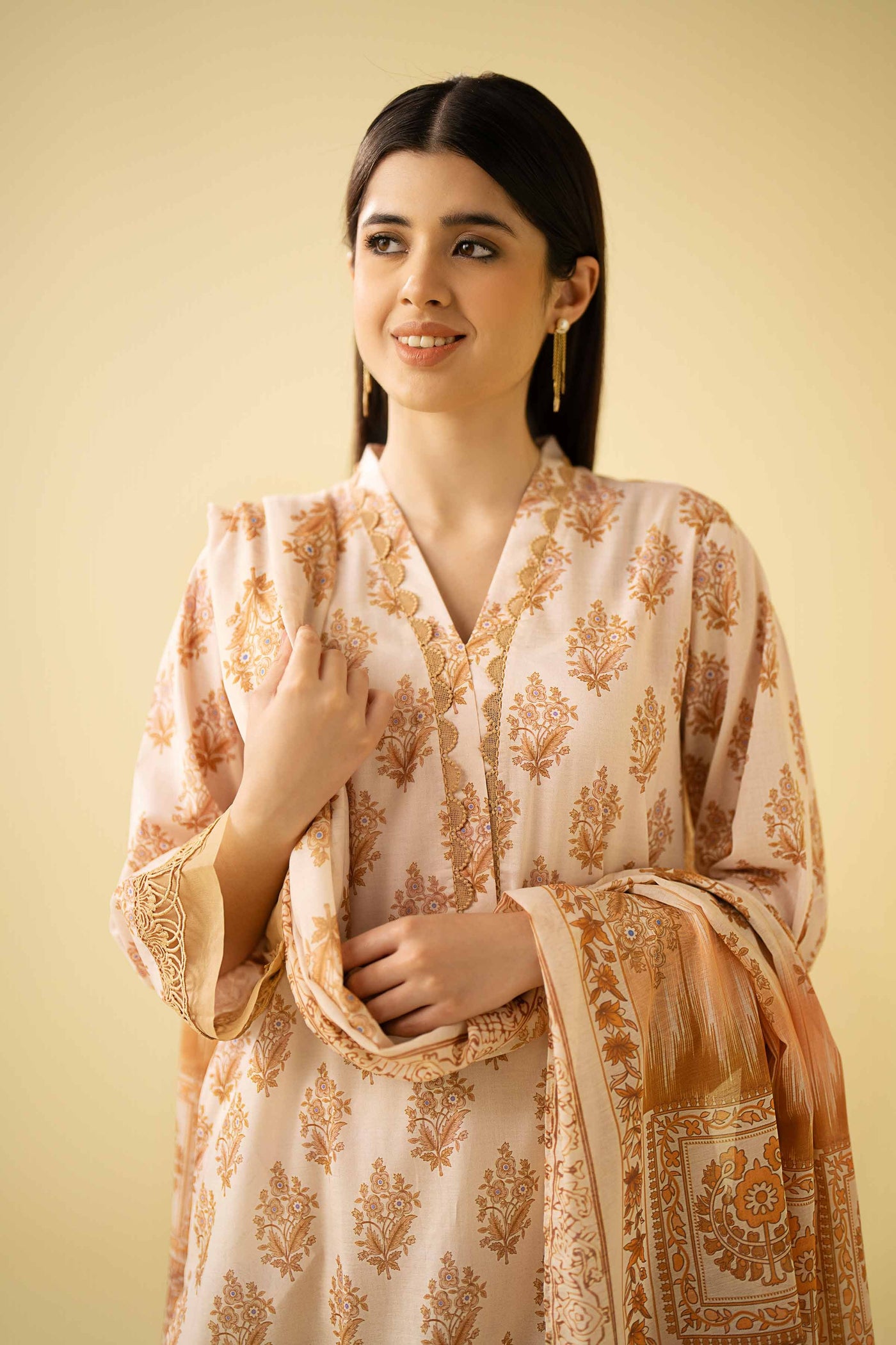 NISHAT LINEN 2 Piece  Printed Lawn