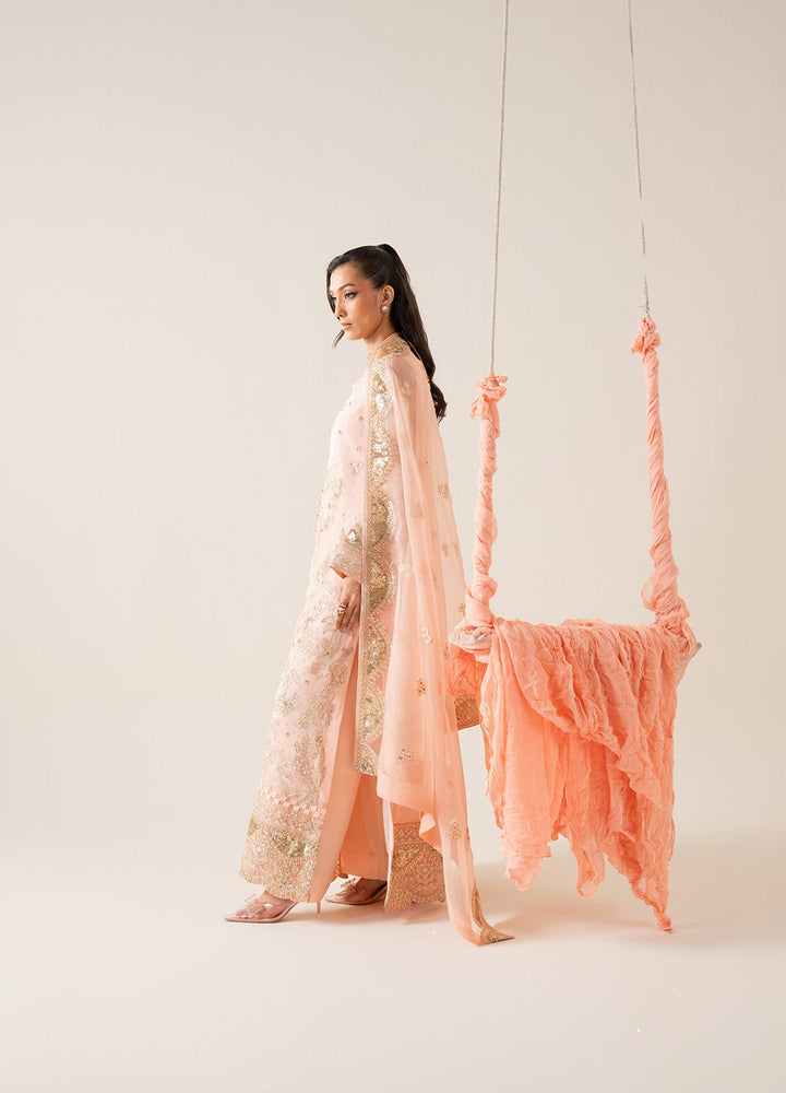 Freesia Zaib Embroirdered Chiffon