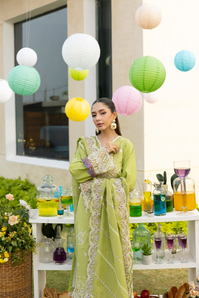 Embroidered 3-Piece Lawn Suit