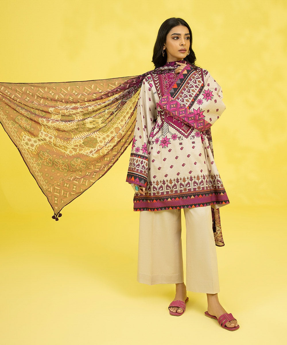 SAPPHIRE 3 Piece - Embroidered Lawn Suit