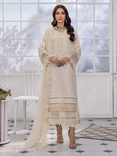 Afsoon by Humdum Embroidered Swiss Lawn