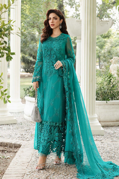 Maria.B Unstitched Embroidered Chiffon Suit | MPC-24-105