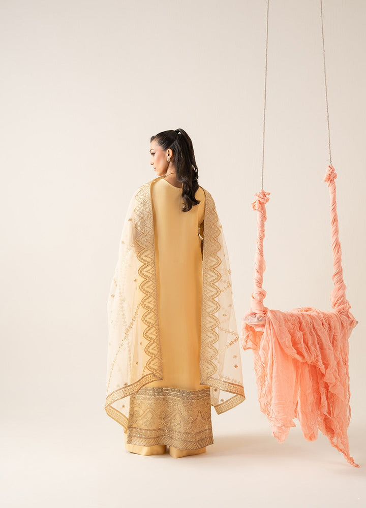 Freesia Zaib Embroirdered Chiffon