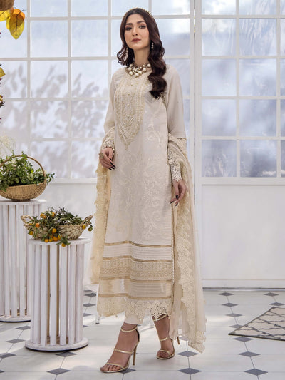 Afsoon by Humdum Embroidered Swiss Lawn