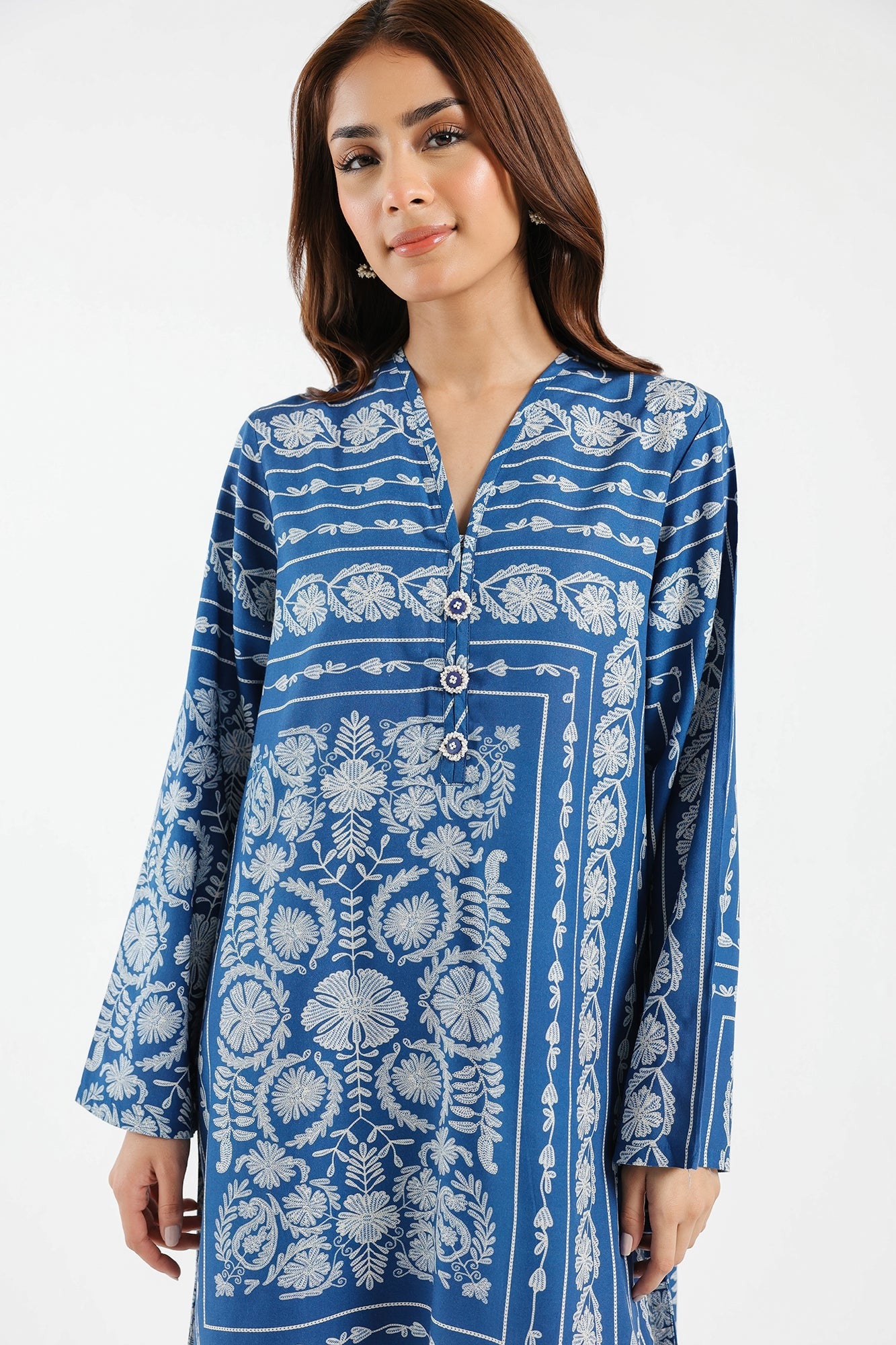 ETHNIC || PRINTED SUIT (Pret)