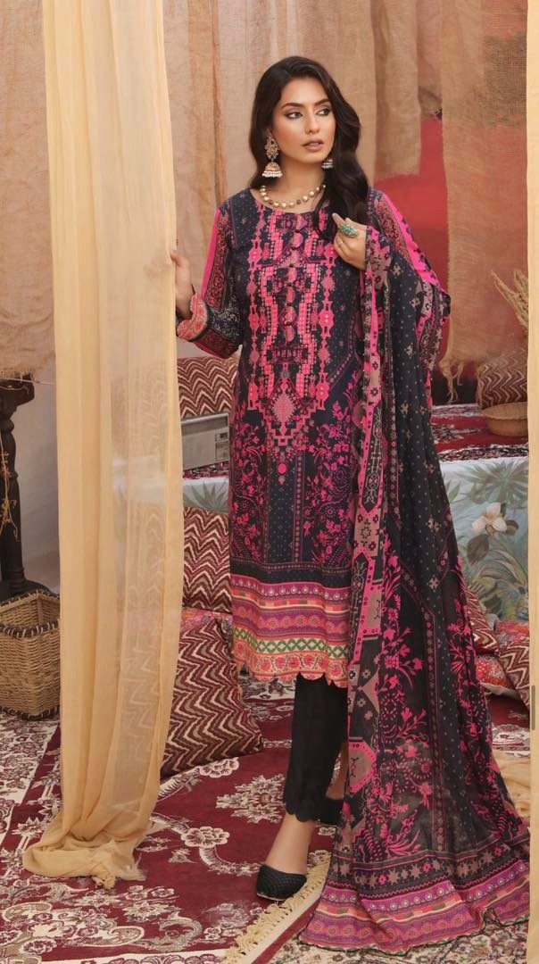 NAYAB PREMIUM UNSTITCHED LAWN-LUCIA