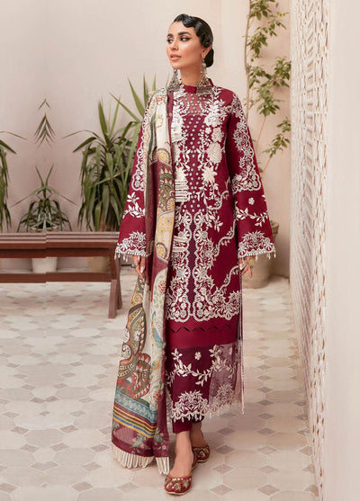 Asifa & Nabeel-Qaus-e-Quzah Embroidered Luxury Lawn-SS-05