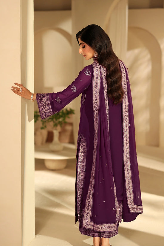 Sequins Embroidered Chiffon