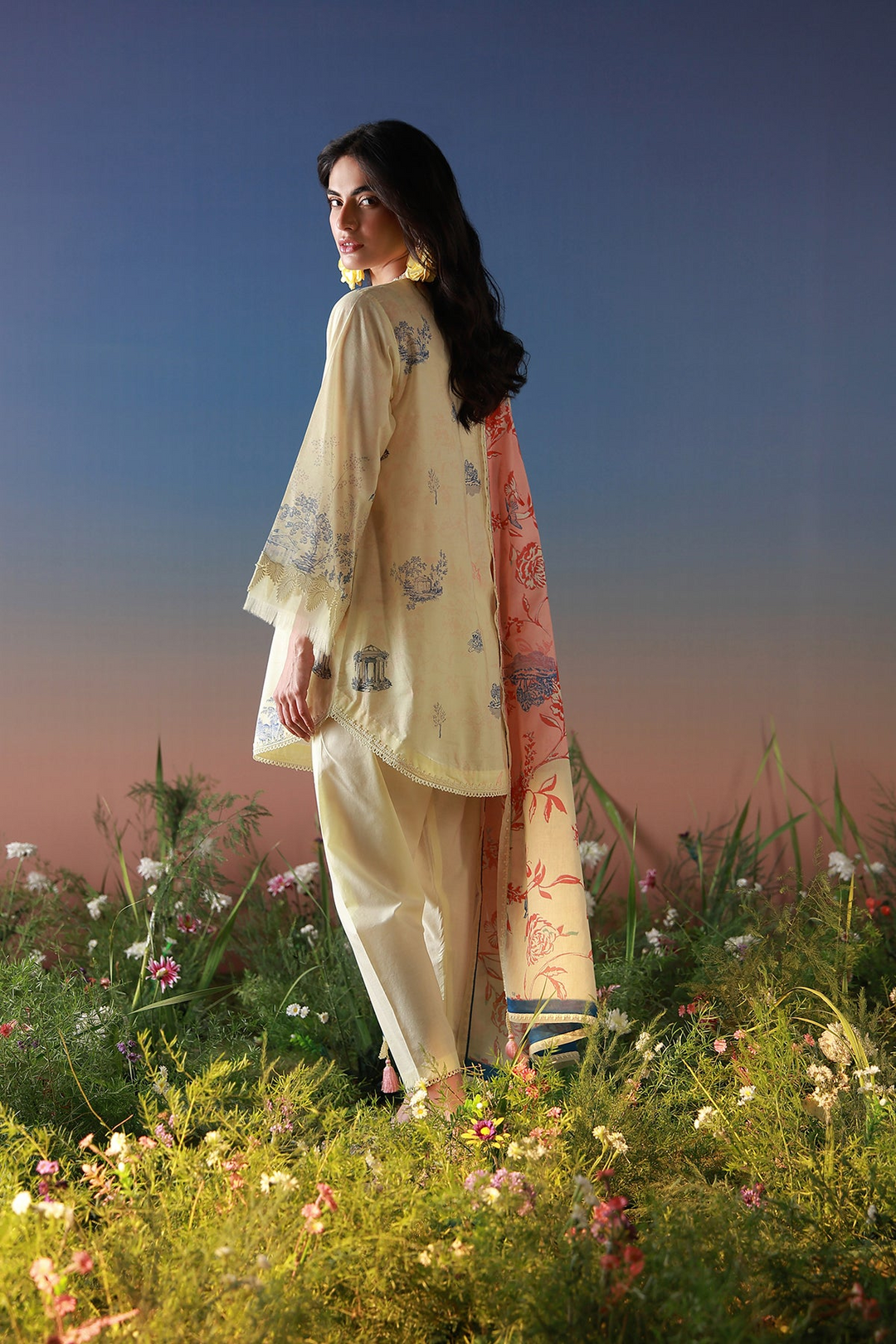 Mirha Unstitched Printed Lawn