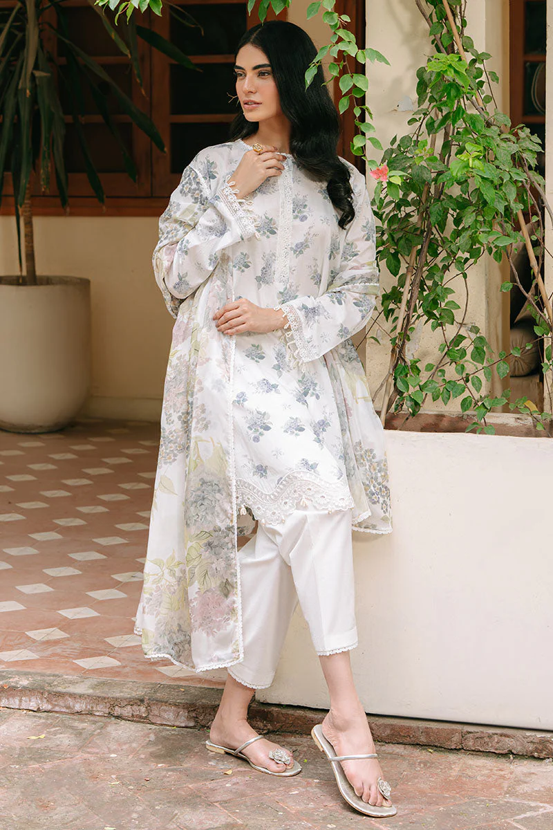 3PC PRINTED CAMBRIC SUIT