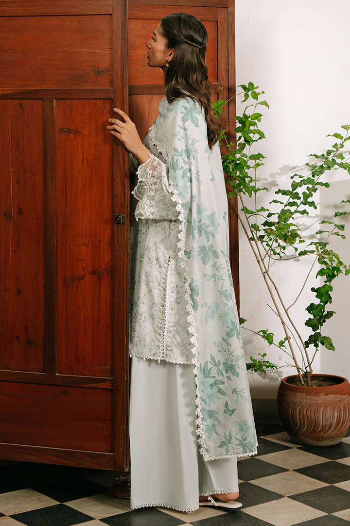 3PC PRINTED CAMBRIC SUIT