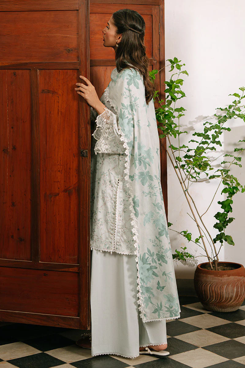 3PC PRINTED CAMBRIC SUIT