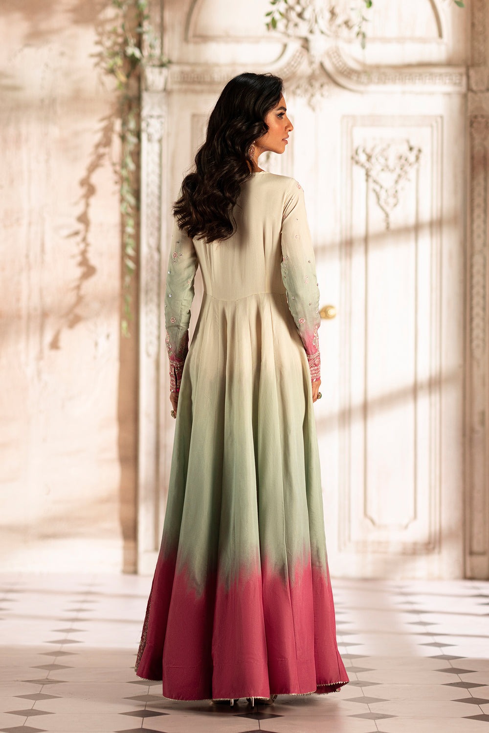 EMBROIDERED PISHWAS