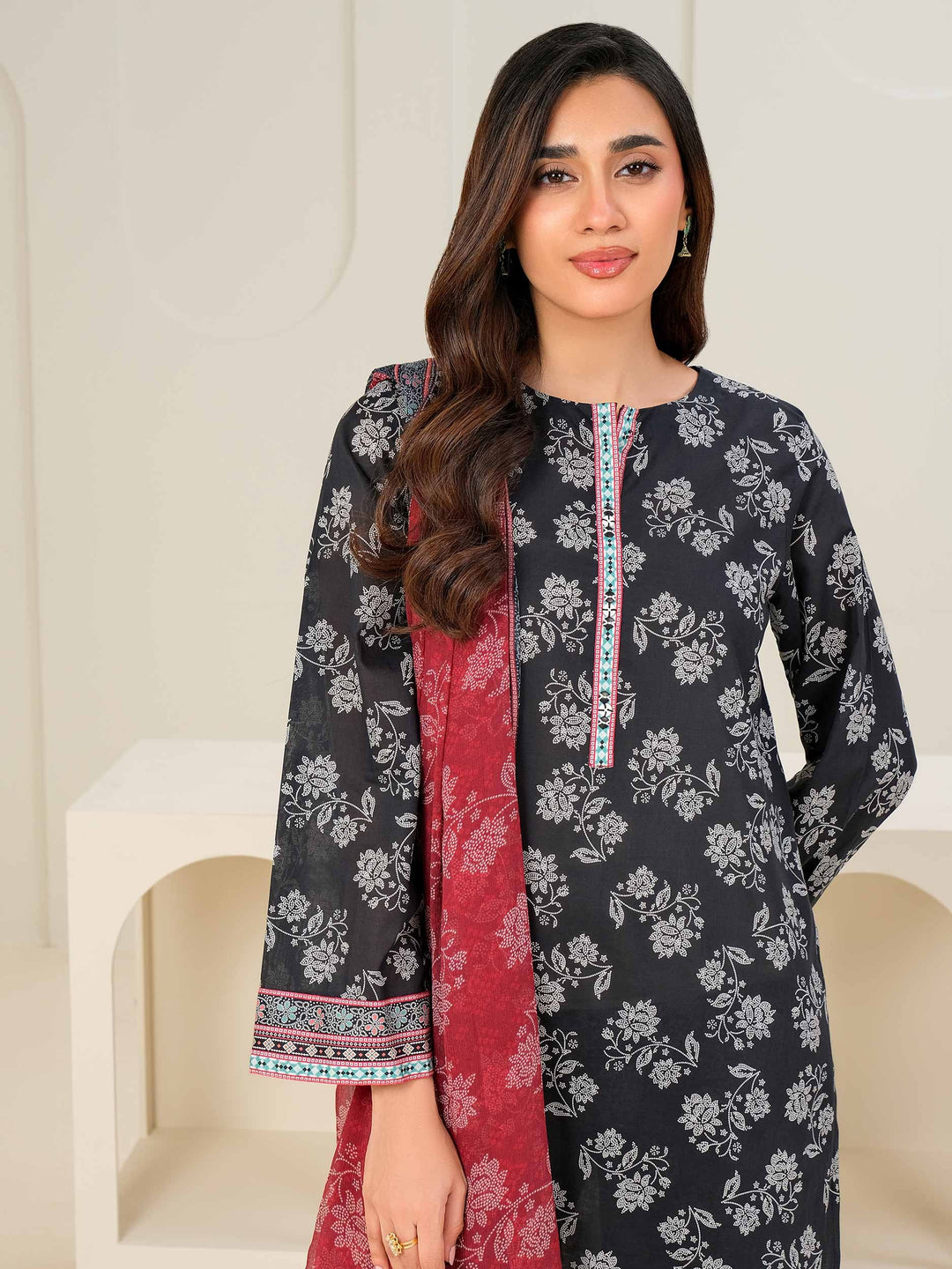 3 Piece Lawn Suit-Printed (Unstitched)