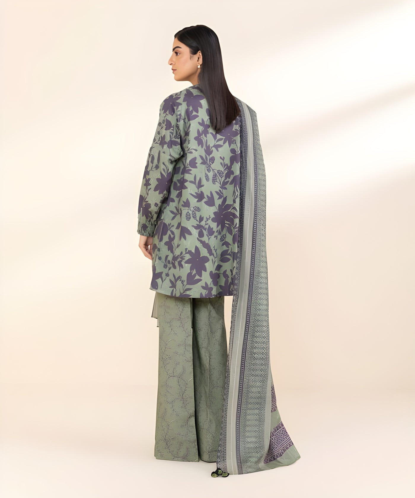 3 PIECE PRINTED LAWN SUIT