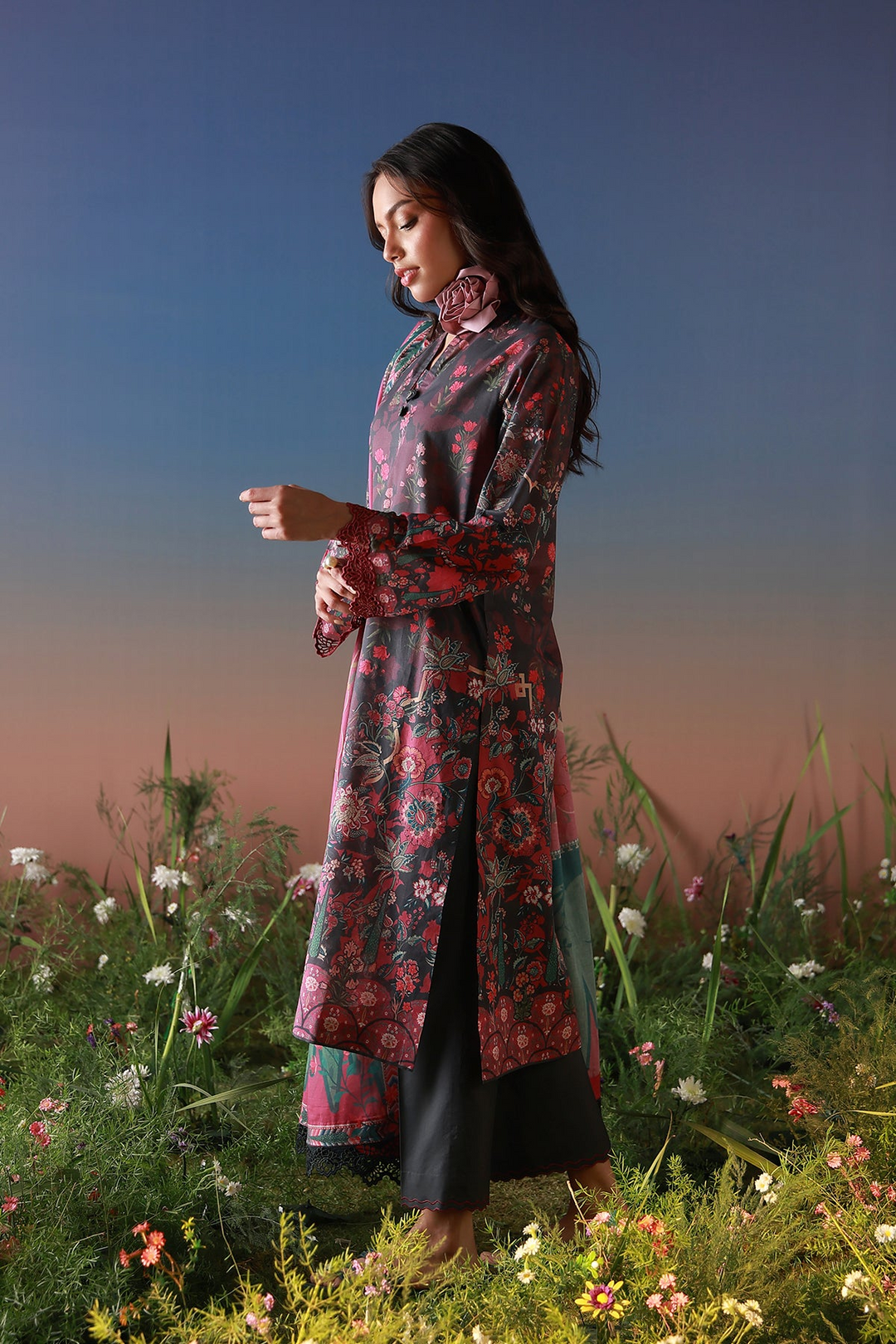 Mirha Unstitched Printed Lawn