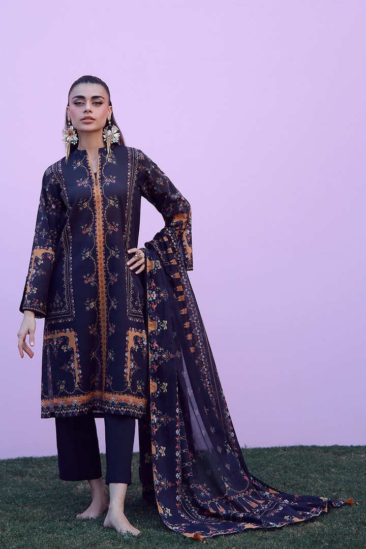 Mirha Unstitched Printed Lawn