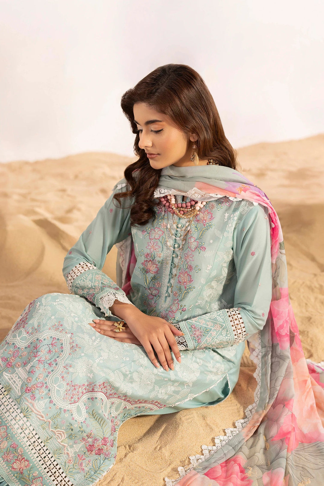 MASAKALI Embroidered Lawn