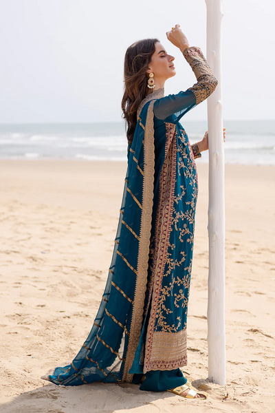3 Piece Embroirdered Chiffon