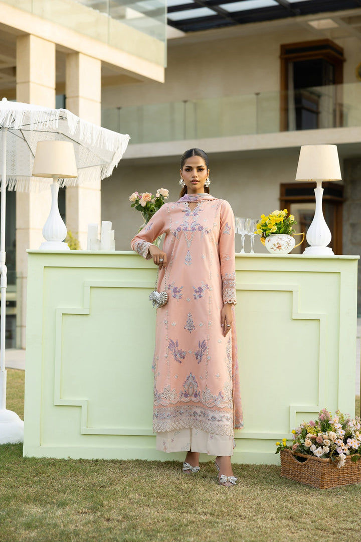 Embroidered 3-Piece Lawn Suit