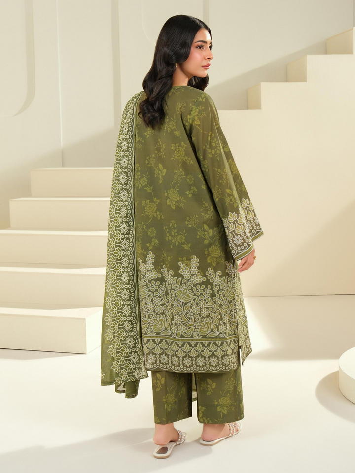 3 Piece Lawn Suit-Paste Print (Unstitched)
