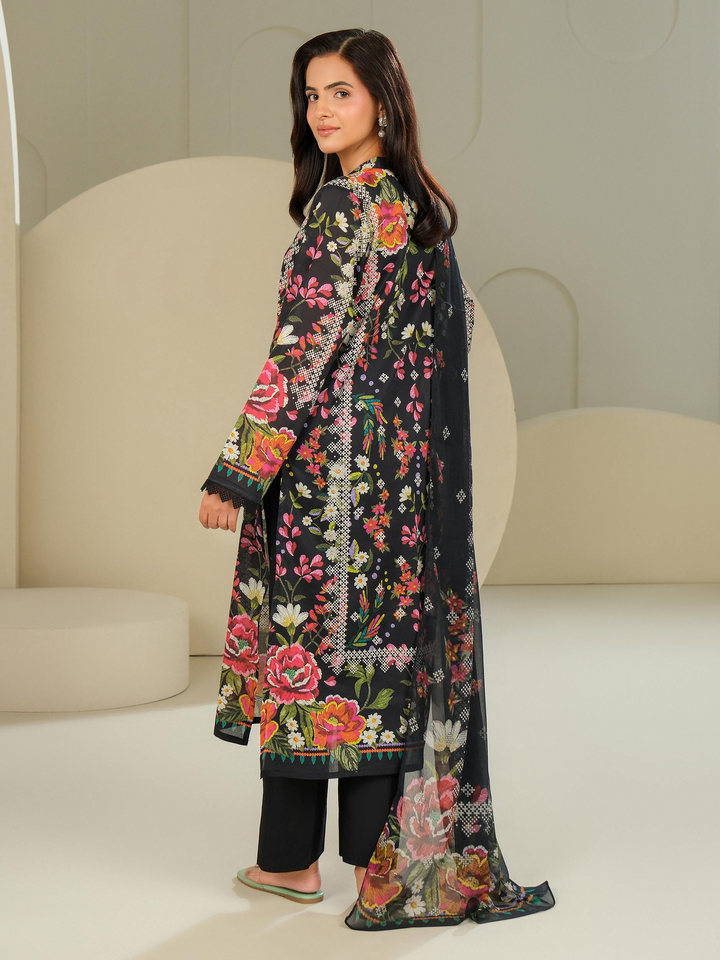 3 Piece Lawn Suit-Printed (Unstitched)