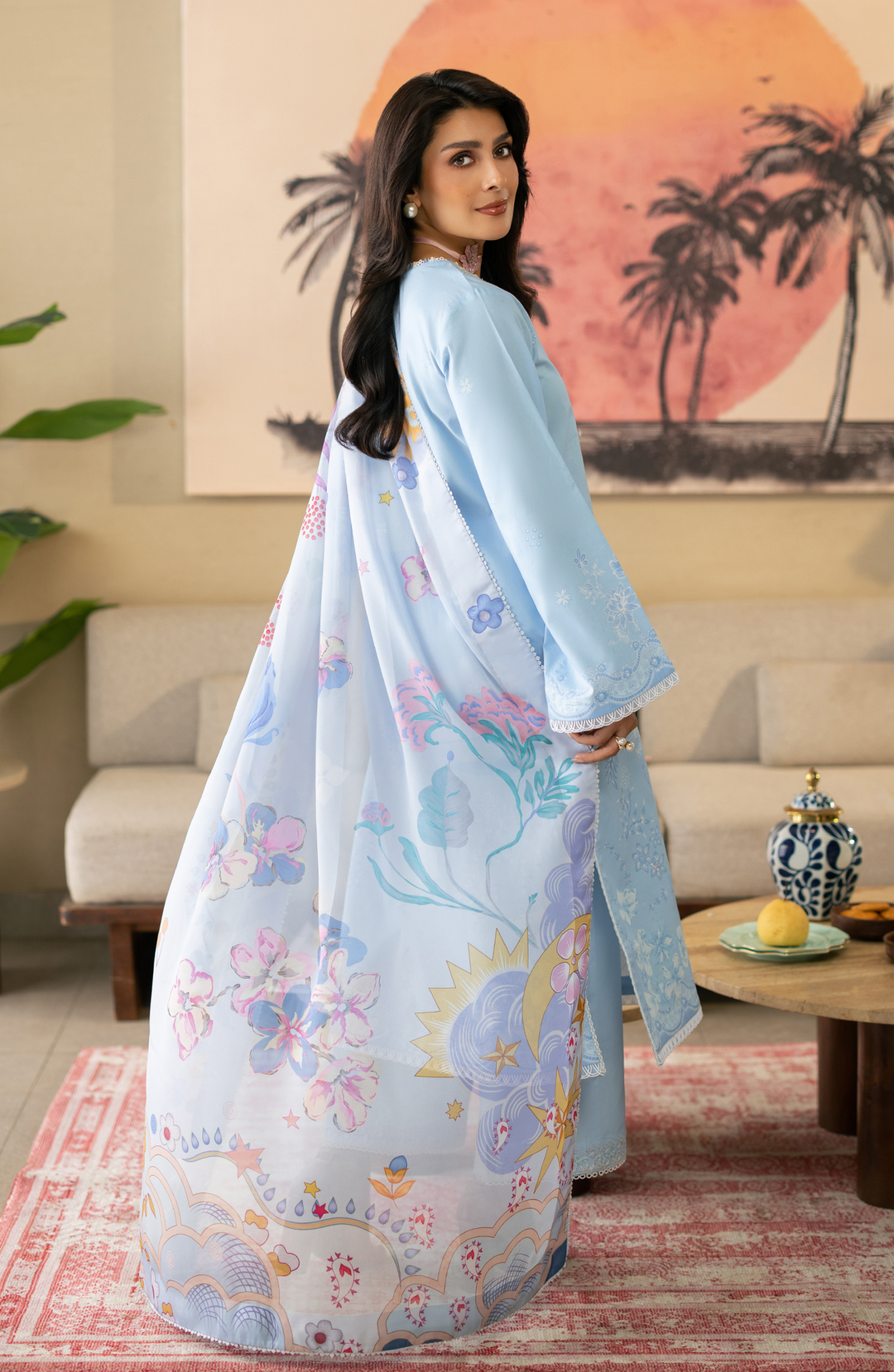 Afsanah Unstitched Lawn
