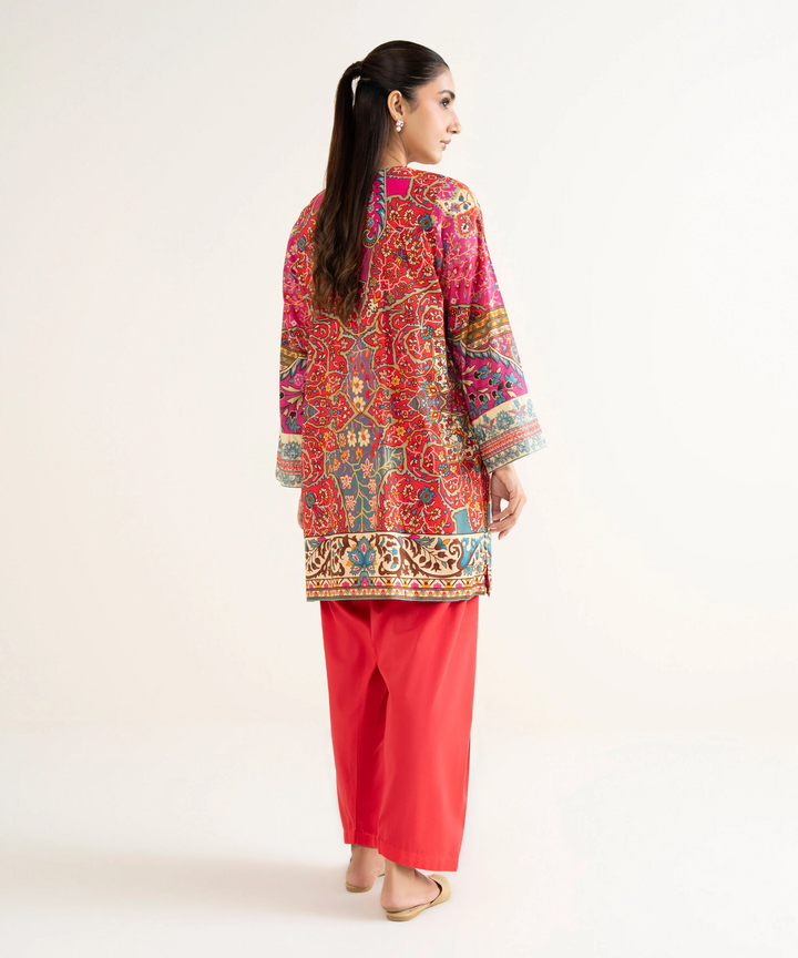 Embroidered Linen Viscose Shirt