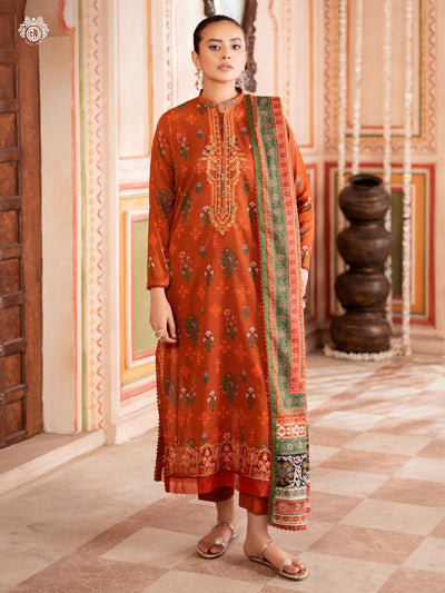 Tabeer Unstitched Lawn 3 PC