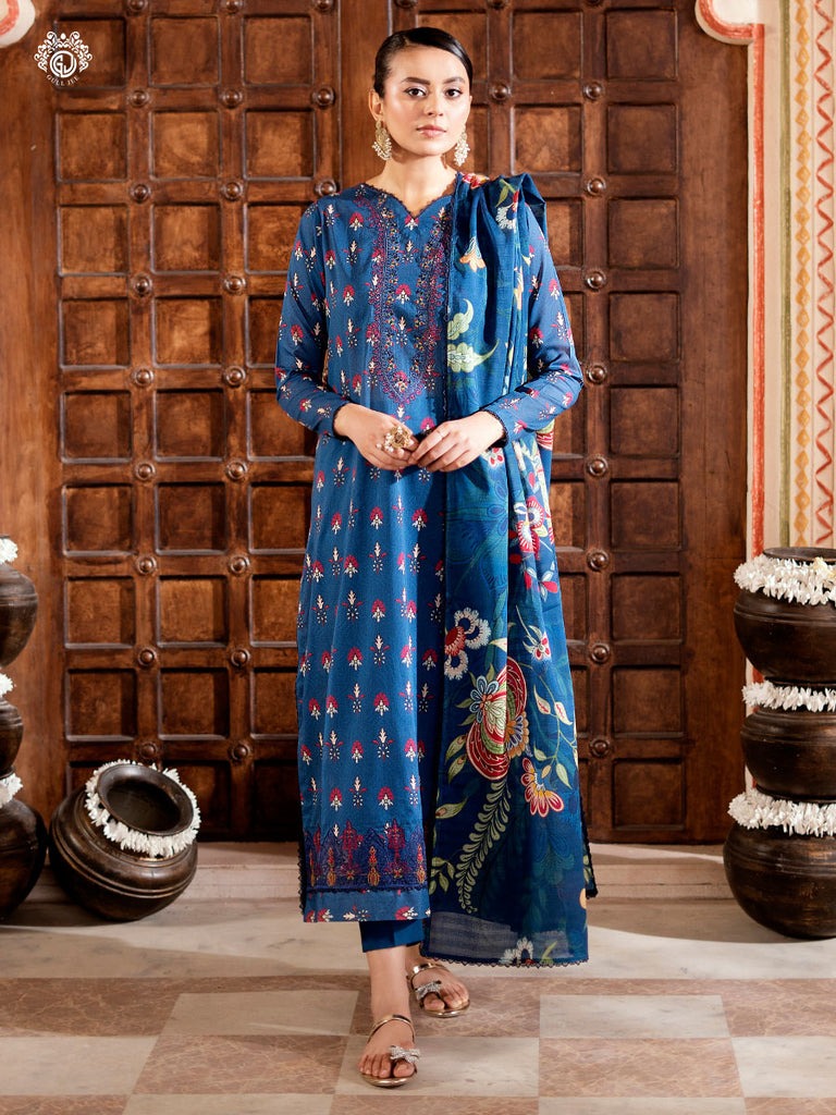 Tabeer Unstitched Lawn 3 PC
