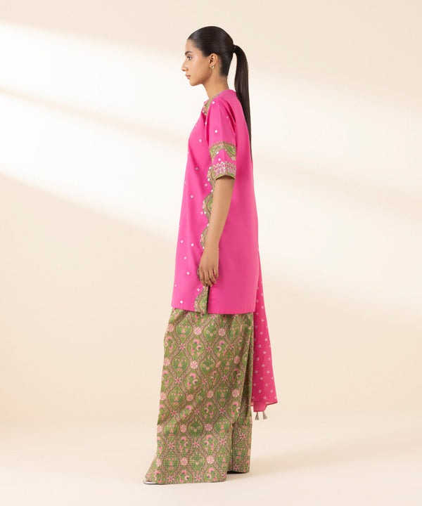 3 Piece - Embroidered Lawn Suit