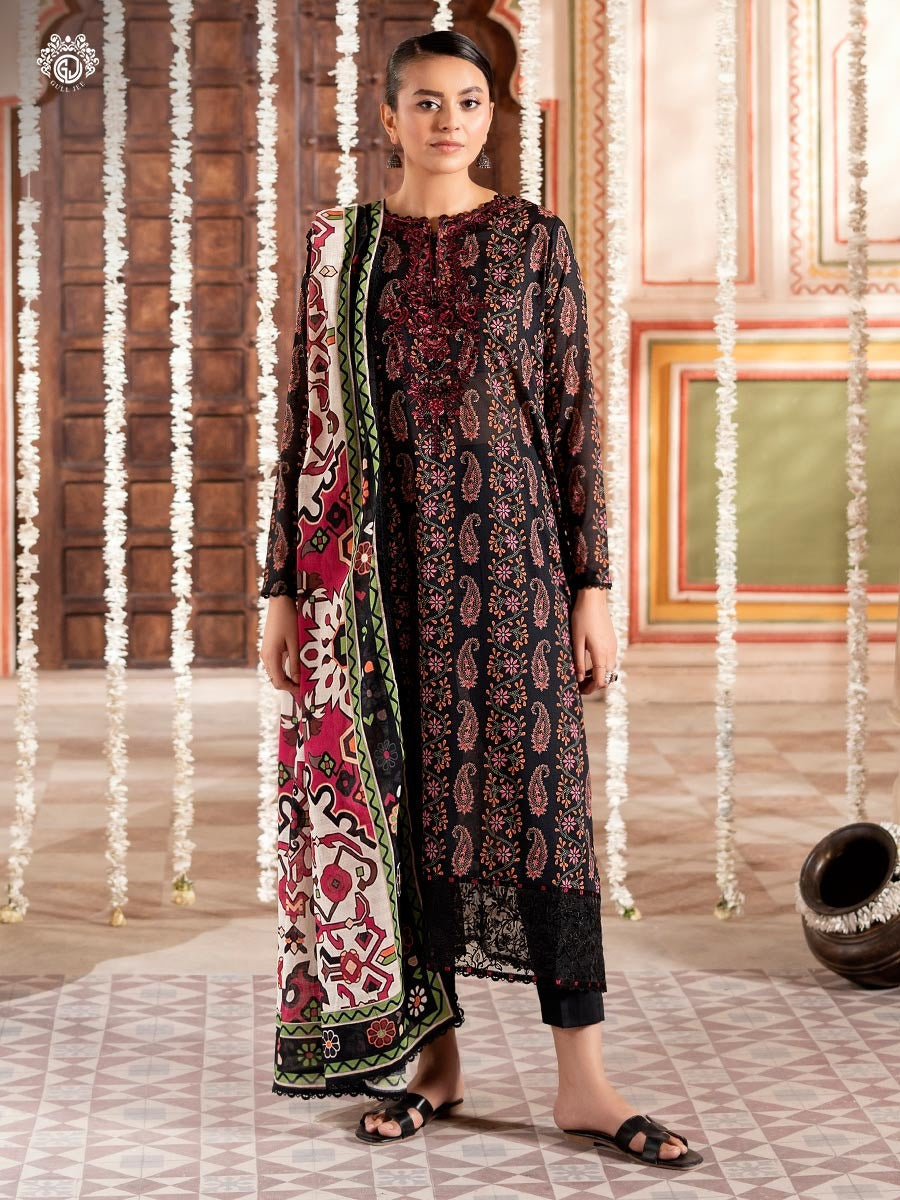 Tabeer Unstitched Lawn 3 PC