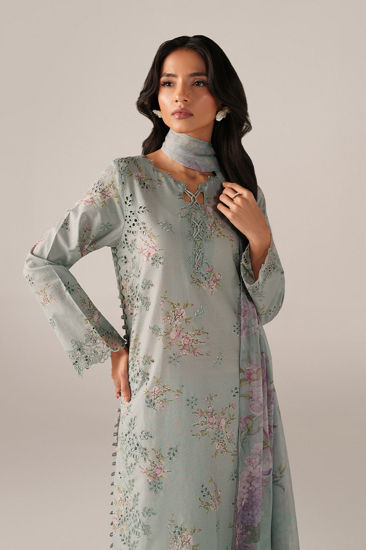 Spring Summer  Embroidered  Lawn